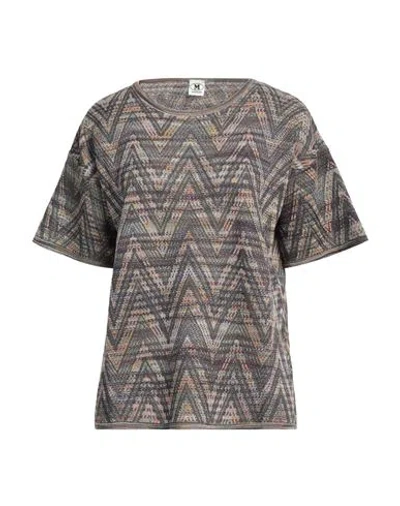 M Missoni Woman Sweater Military Green Size M Viscose, Wool, Metallic Fiber, Polyamide