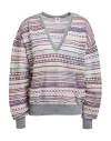 M Missoni Woman Sweater Navy Size S Viscose, Cotton, Mohair Wool, Alpaca Wool, Polyamide
