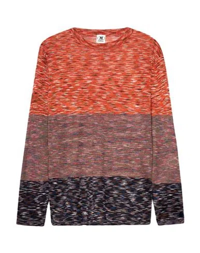 M Missoni Woman Sweater Orange Size M Viscose In Multi