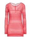 M Missoni Woman Sweater Red Size M Viscose In Red