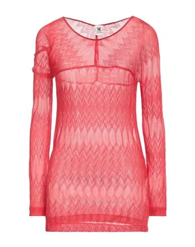 M Missoni Woman Sweater Red Size M Viscose