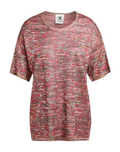 M Missoni Woman Sweater Red Size Xl Viscose