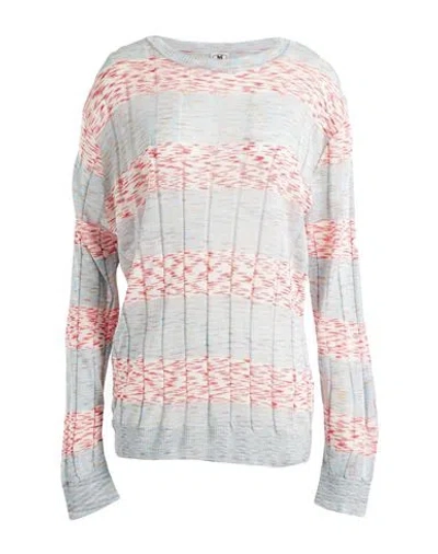 M Missoni Woman Sweater Sky Blue Size M Viscose, Polyamide In Blue