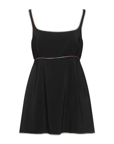 M Missoni Woman Top Black Size 2 Viscose, Elastane