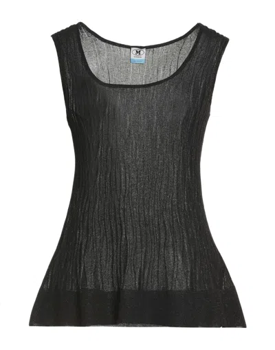 M Missoni Tops In Black