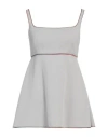 M Missoni Woman Top Light Grey Size 4 Viscose, Elastane In Grey