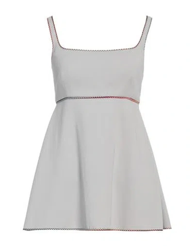 M Missoni Woman Top Light Grey Size 4 Viscose, Elastane