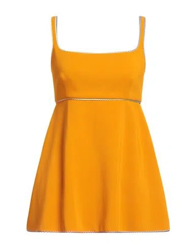 M Missoni Woman Top Marigold Size 4 Viscose, Elastane In Yellow