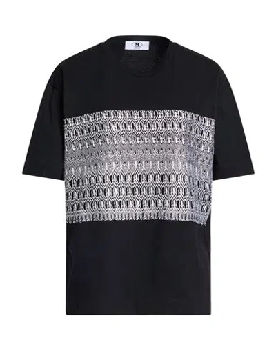 M Missoni Woman T-shirt Black Size Xl Cotton