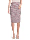 M Missoni Women's Gonna Abstract Straight Skirt