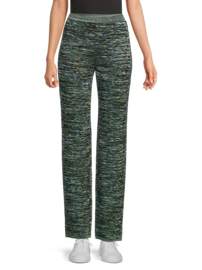 M Missoni Women's Textured Pants In Green