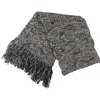 M Missoni Womens Fringe Wool Winter Scarf