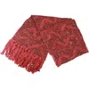 M Missoni Womens Fringe Wool Winter Scarf In Multi