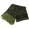 M Missoni Womens Fringe Wool Winter Scarf In Multi