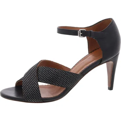 M Missoni Womens Textured Leather Pumps In Black