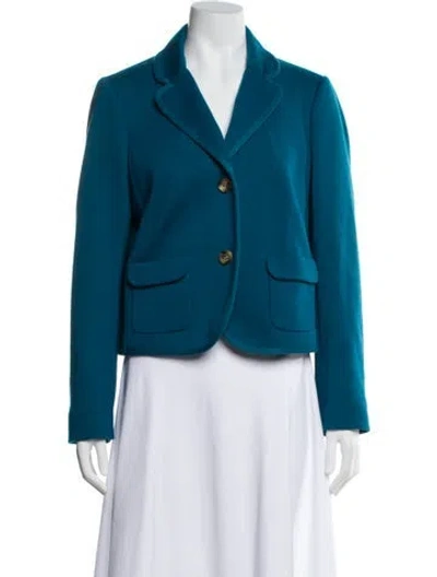 Pre-owned M Missoni Wool Blazer In Blue