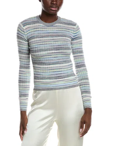 M MISSONI WOOL-BLEND STRIPED SWEATER