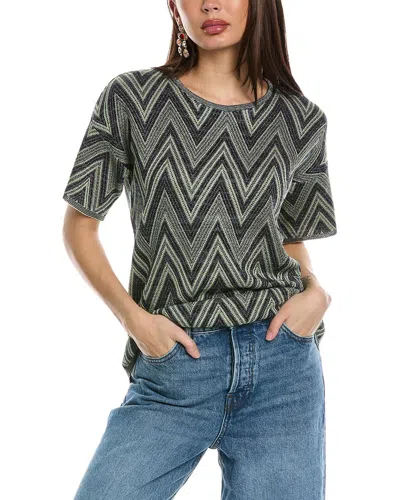 M Missoni Wool-blend Sweater In Green