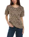 M Missoni Wool-blend Sweater In Orange