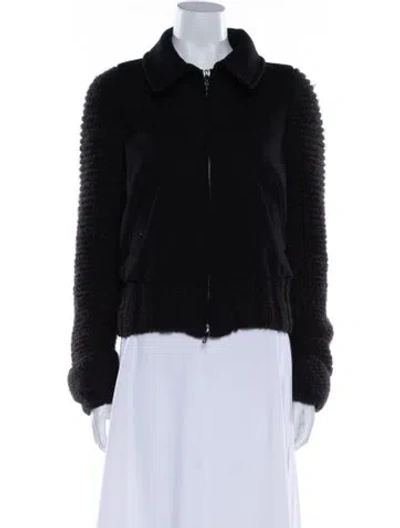 Pre-owned M Missoni Wool Jacket In Black