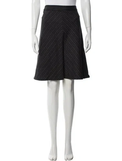 Pre-owned M Missoni Wool Mini Skirt In Neutrals