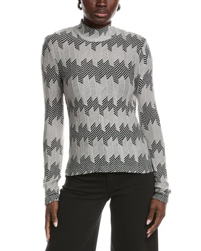 M MISSONI M MISSONI WOOL TEXTURED SWEATER
