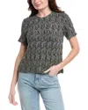 M Missoni Wool Top In Green