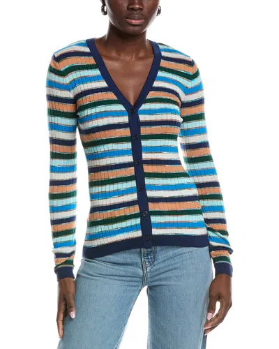 M Missoni Wool-blend Cardigan In Multi