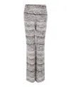 M Missoni Zig Zag Patterned Flared-leg Pants In Multi
