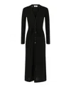 M Missoni Zig Zag Patterned Sweater Dress In Black