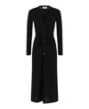 M Missoni Zig Zag Patterned Sweater Dress In Black
