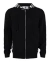 M Missoni Zig Zag Print Zip Up Hoodie
