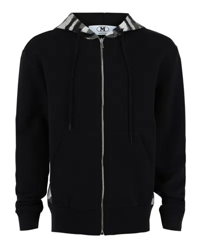 M MISSONI ZIG ZAG PRINT ZIP UP HOODIE