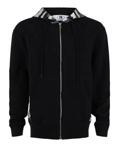 M MISSONI ZIG ZAG PRINT ZIP UP HOODIE