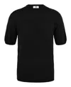 M Missoni Zig Zag Short Sleeve Sweater In Animal Print