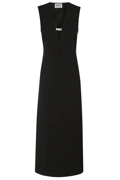 M05ch1n0 Jeans Abito Cady In Nero