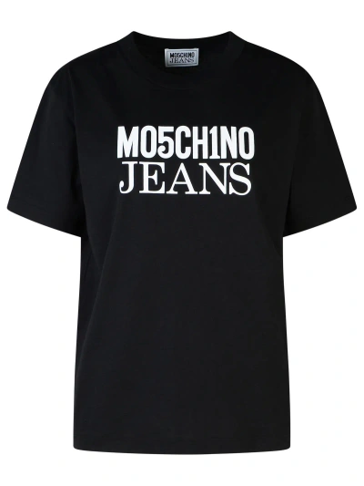 M05ch1n0 Jeans Black Cotton T-shirt
