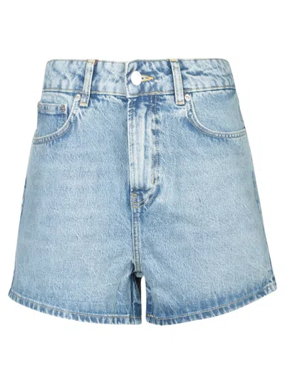 M05ch1n0 Jeans Blue Denim Shorts
