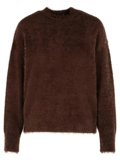 M05ch1n0 Jeans Brown Polyamide Sweater