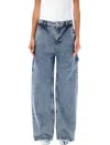 M05ch1n0 Jeans Jeans Wide Leg In Blue
