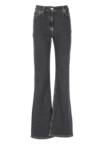 M05ch1n0 Jeans Cotton Jeans In Black