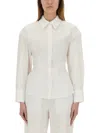 Moschino Cotton Shirt In White