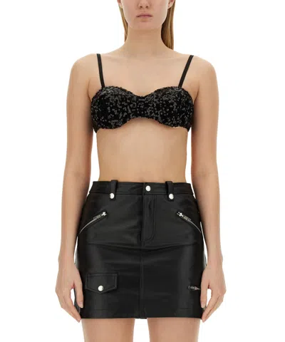 MOSCHINO CROP TOP