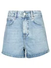 M05ch1n0 Jeans Blue Denim Shorts