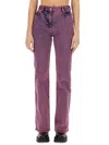 Moschino Flare Pant In Pink