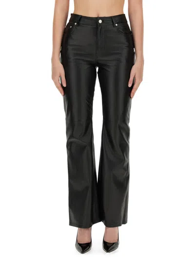 M05ch1n0 Jeans Flared Pants In Black