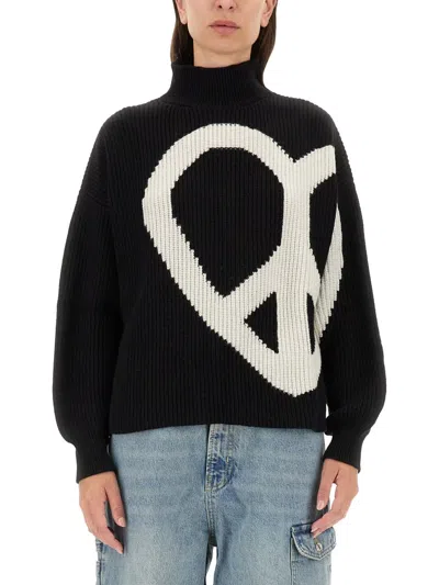 MOSCHINO JERSEY WITH LOGO