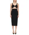 M05ch1n0 Jeans Midi Dress