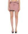 M05ch1n0 Jeans Mini Skirt