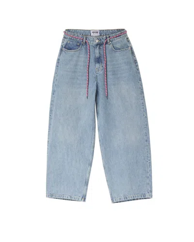 M05ch1n0 Jeans Oversized Denim Jeans In Blue